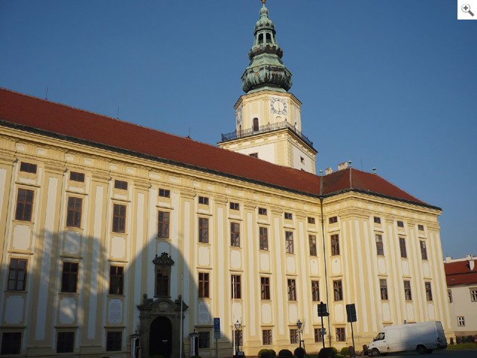 Schloß Kremsier, Sitz des Erzbischofs von Olmütz